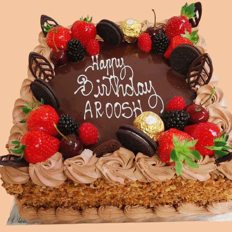 Chocolate square drip cake; 60th man's cake; candy topping | 60th birthday  cakes, Chocolate cake designs, Square cake design